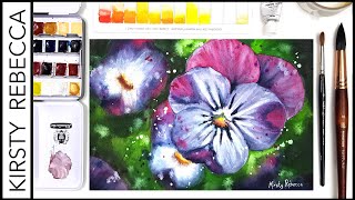 Create a beautiful watercolour painting // follow these easy steps!