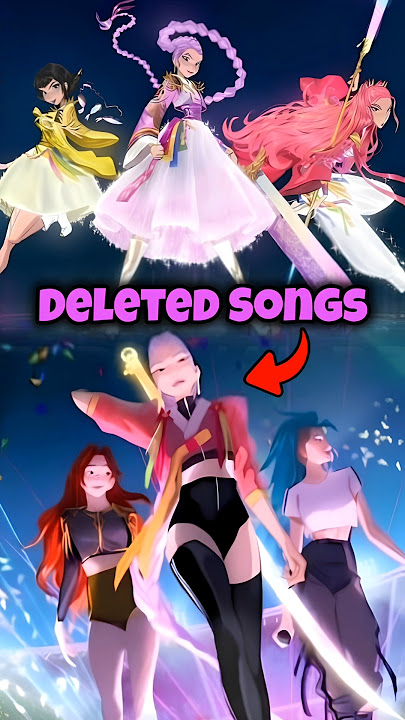 This Song was deleted from Kpop Demon Hunters #kpopdemonhunters #rumi #huntrix #sajaboys #jinu