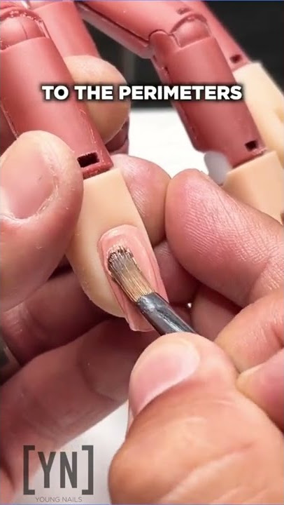 Quick Nail Tips: Try This for The Best Coverage with Base Gel! - #Shorts