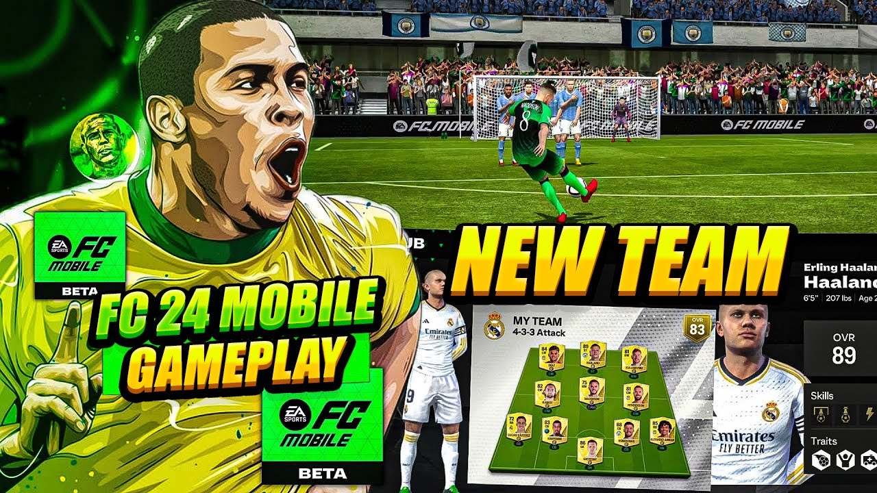 EA SPORTS FC 24 MOBILE BETA ULTRA GRAPHICS GAMEPLAY! EVERYTHING