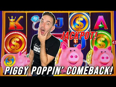 🐷 I Popped ALL the Piggies for a COMEBACK! ⫸ Coin Trio Slot Machine