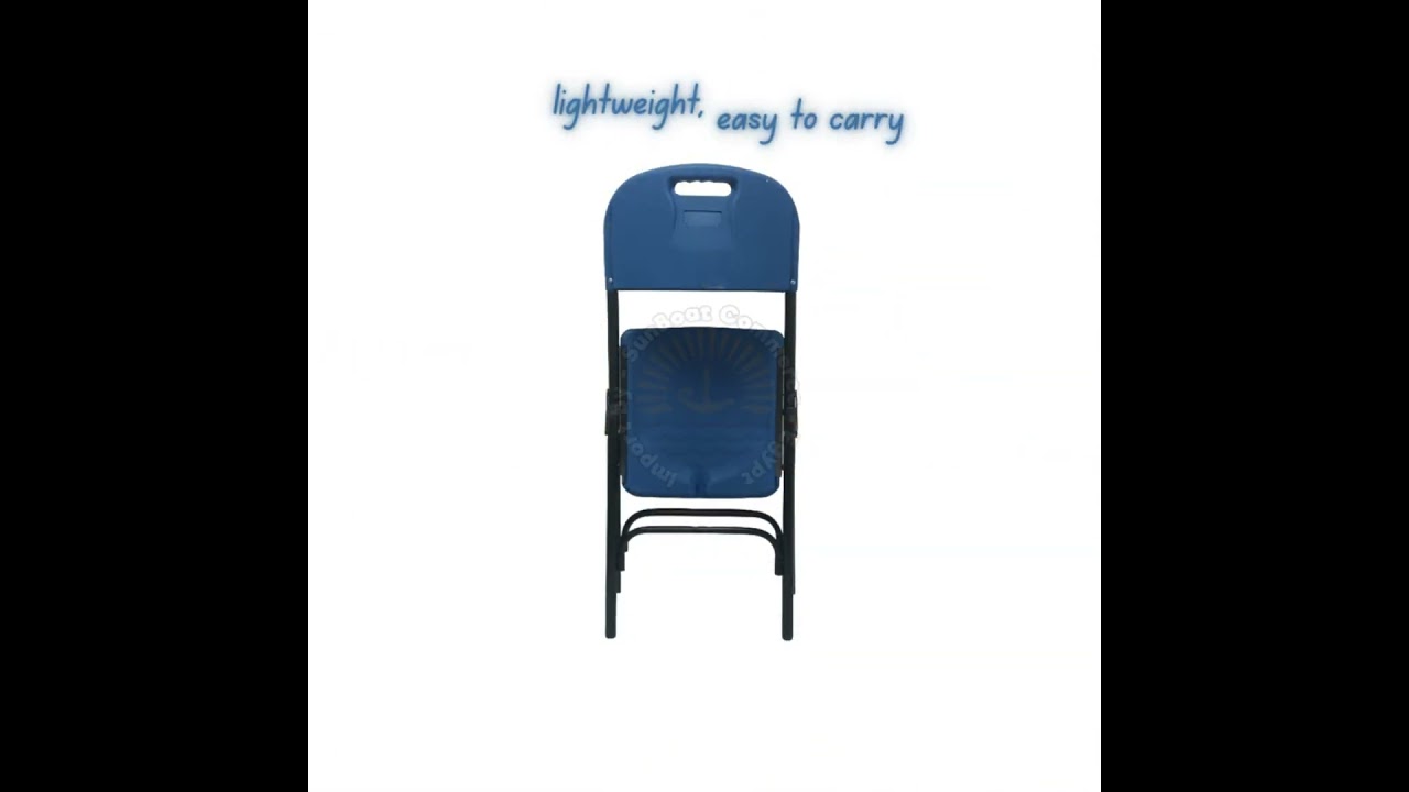 Portable folding chairs ‎|‎ 2 Pieces Pack Pepsi Blue - Color 
