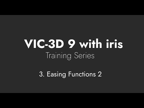 3. Easing Functions 2 - Iris Training Series