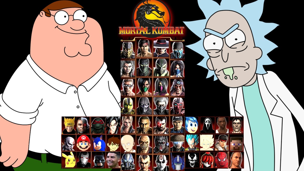 MORTAL KOMBAT 9 | PETER GRIFFIN & RICKY SANCHEZ| EXPERT TAG LADDER | GAMEPLAY (4K60FPS)