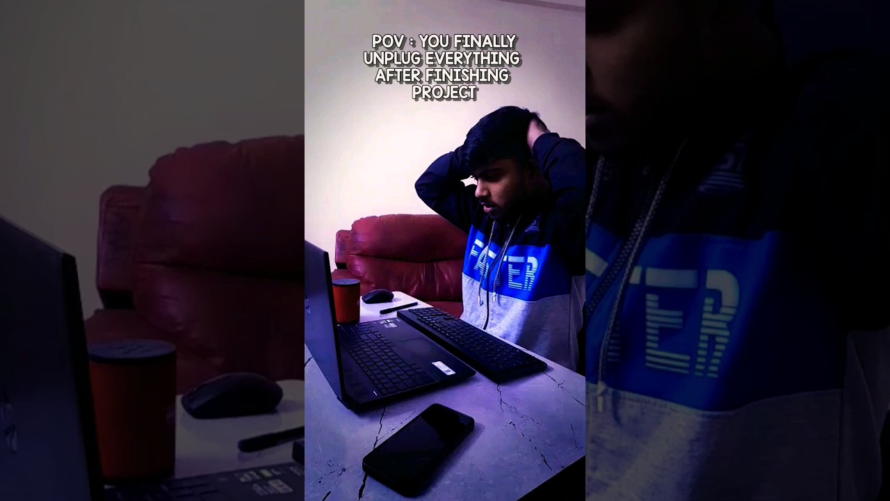 when never ending project ends | After project scene |film| #new | #viral | #edit | #youtubeshorts |