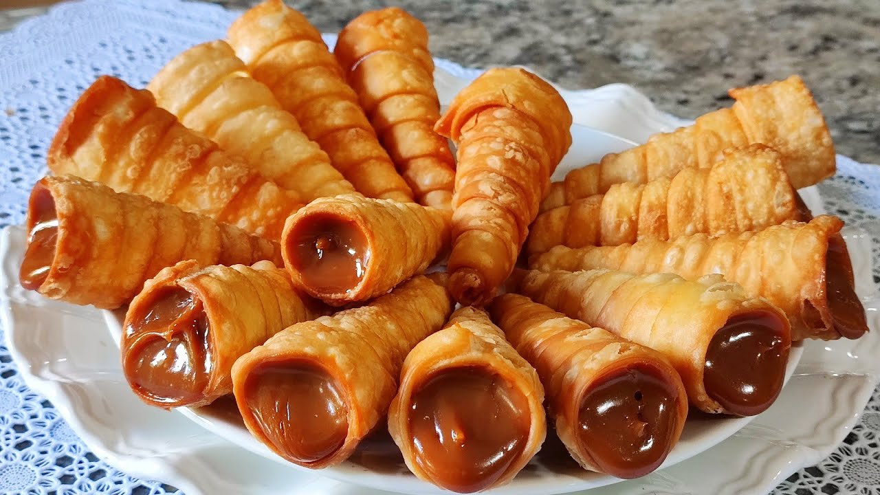 CANUDINHOS RECHEADOS massa caseira que RENDE MUITO