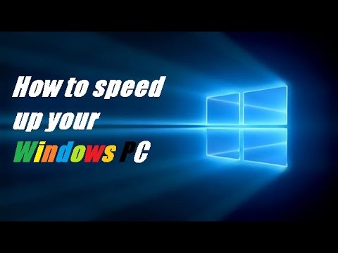 How to speed up your windows pc (simple , free , easy ...
