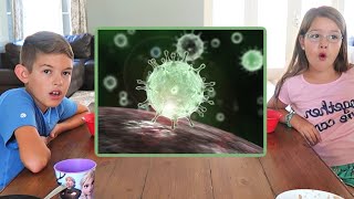 Kids REACT to Coronavirus Global Pandemic!