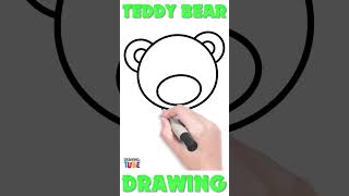 How To Draw A Cute Teddy Bear🧸🎨✏️🖍️-  Easy Drawing for Kids | #drawing #howtodraw #easydrawing