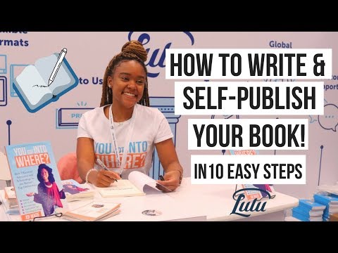 Video: How to Write and Publish a Book: 14 Steps