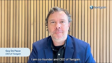 Large AI Grand Challenge winners - Textgain