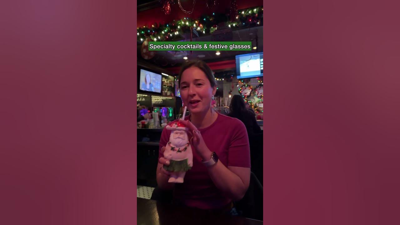 The Red Nose Room, a festive holiday bar at Red Cow, Uptown Minneapolis