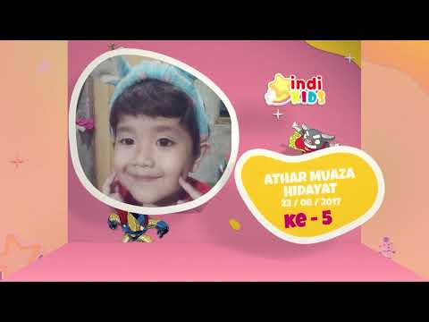 #WhatsOnIndiKids: Birthday Card Agustus IndiKids