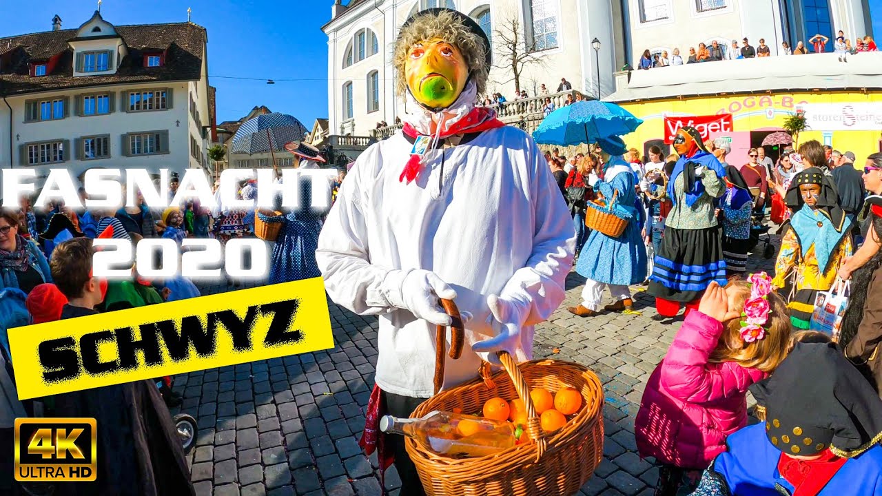 2020 Nüssler Schwyz | Fasnacht | Schweiz | 4K