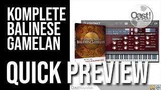 Quick Review Balinese Gamelan #OostQR