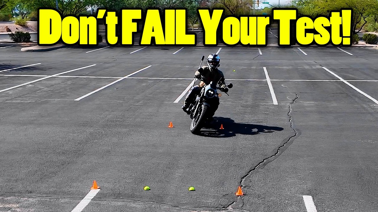 How to Pass the Motorcycle Rider Skills Test (Step-by-Step Practice ...
