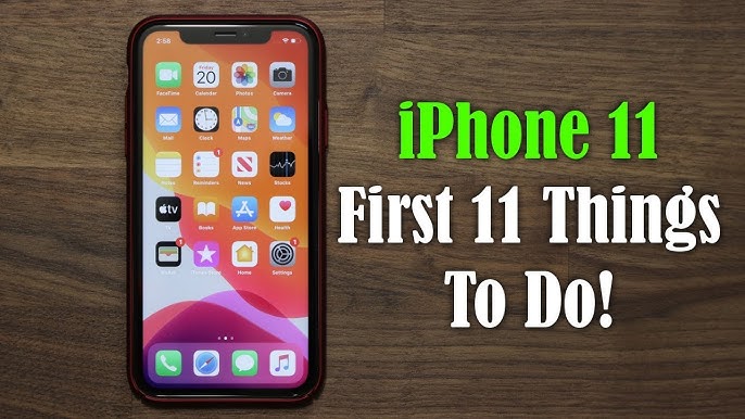 iPhone 11 - First 13 Things To Do! 