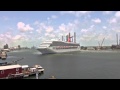 Timelapse: Carnival Triumph Cruise Ship Arrival in Galveston Island, Texas