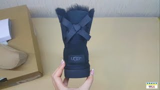 UGG MINI BAILEY BOW II - женские зимние угги. Покупка товаров из США.