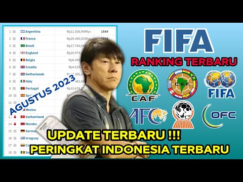 Peringkat FIFA INDONESIA Terbaru 2023 - Ranking FIFA terbaru 2023 - Ranking FIFA zona Asia 2023