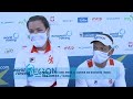 Corne de Koning and Annika Van Der Meer talk about para-rowing at the European Championships