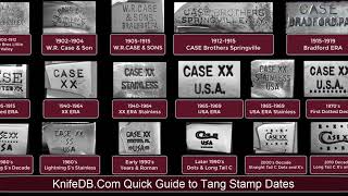 CASE XX Video 1.1 - Tang Stamp Date Summary