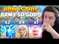 How Do 2 ZAPS, 1 Recall, 4 Healers WORK SO WELL vs Max Base? (Clash of Clans)