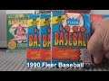 1990 Fleer Baseball Pack Opening 3 Packs 1-3 Frank Thomas, Juan Gonzalez Rookie?