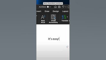 Accessibility 101: Microsoft Office