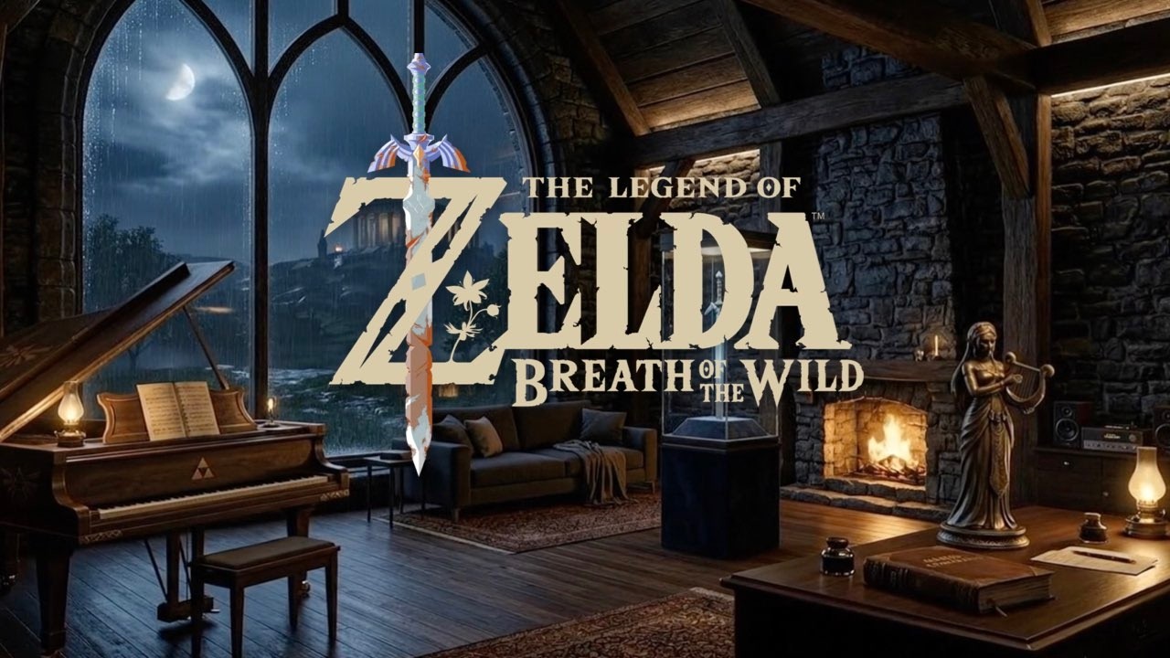 【ゼルダの伝説 BotW】 静かな夜に聴きたい🌙「リトの村」ピアノアレンジ