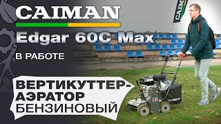 Вертикуттер - аэратор бензиновый Caiman Edgar 60C Max