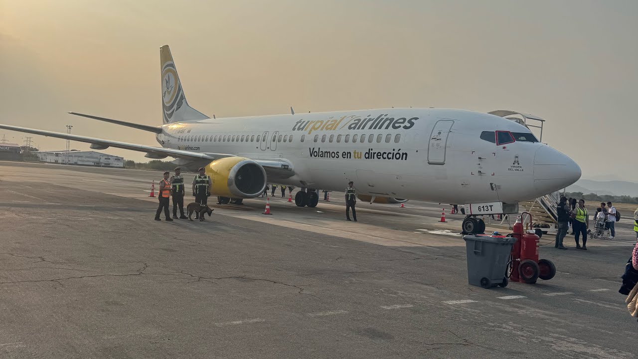 Trip Report | Valencia-Bogotá | Turpial Airlines B737-400