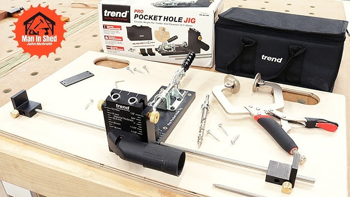 U*PH/JIG/AK - Pocket Hole Jig pro Kit Trend Tool Technology