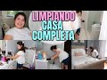 LIMPIEZA PROFUNDA CASA COMPLETA || DEEP CLEANING WITH ME MY ENTIRE HOUSE