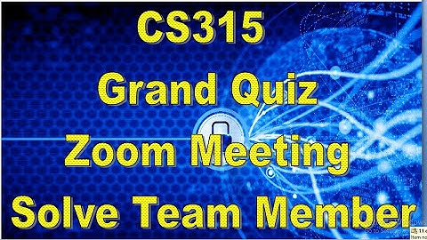 CS315 Grand Quiz 2021-2022 #Grandquiz #quiz (Group link Description)