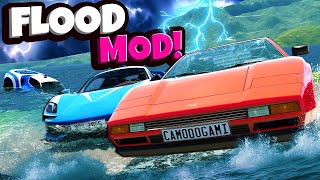 EXTREME FLOOD MOD But with Random Mechanical Failures in BeamNG Drive Mods!