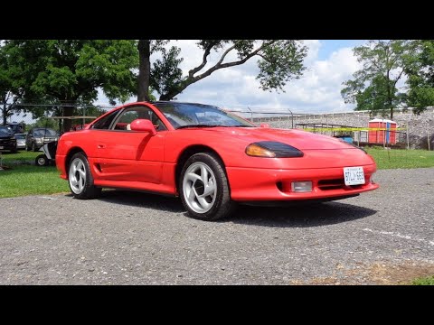 1992 Dodge Stealth R/T AWD in Red & V6 Twin Turbo Engine Sound on My Car Story with Lou Costabile