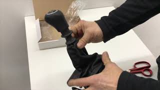 Ict Schaltmanschette Schaltsack wechseln Crafter Sprinter gaiter boot replacement Installation