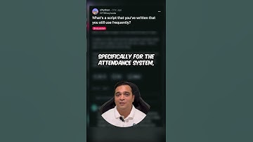 Script that i still use frequently? #protips #programming #beginners #python  #coding #tips #django