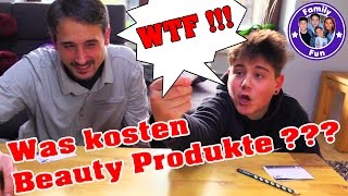 CIHAN ERRÄT PREISE VON BEAUTYPRODUKTEN und RASTET AUS! | FAMILY FUN