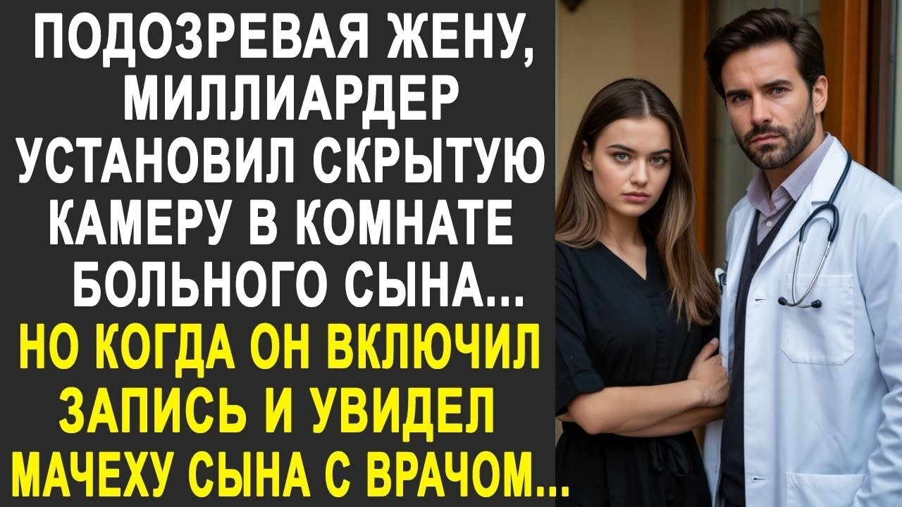 Подозревая жену, миллиардер установил скрытую камеру  Но когда он включил запись и увидел
