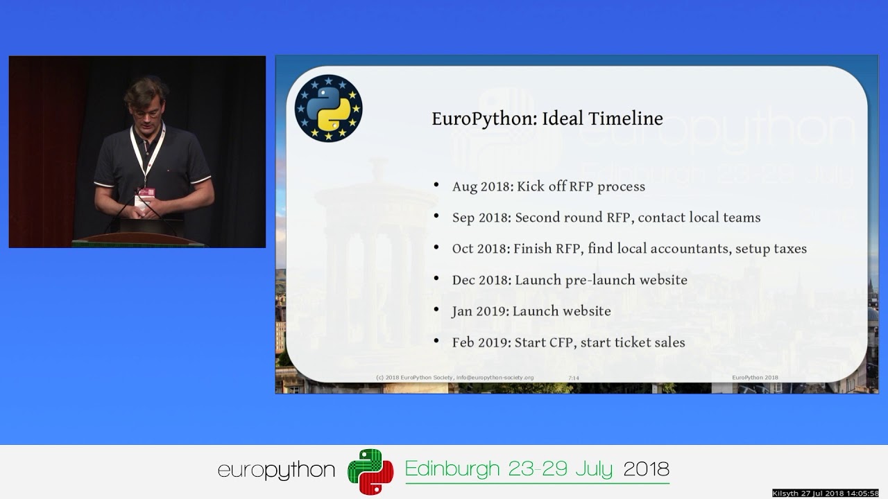 Image from EuroPython 2019: Help us build the next edition!