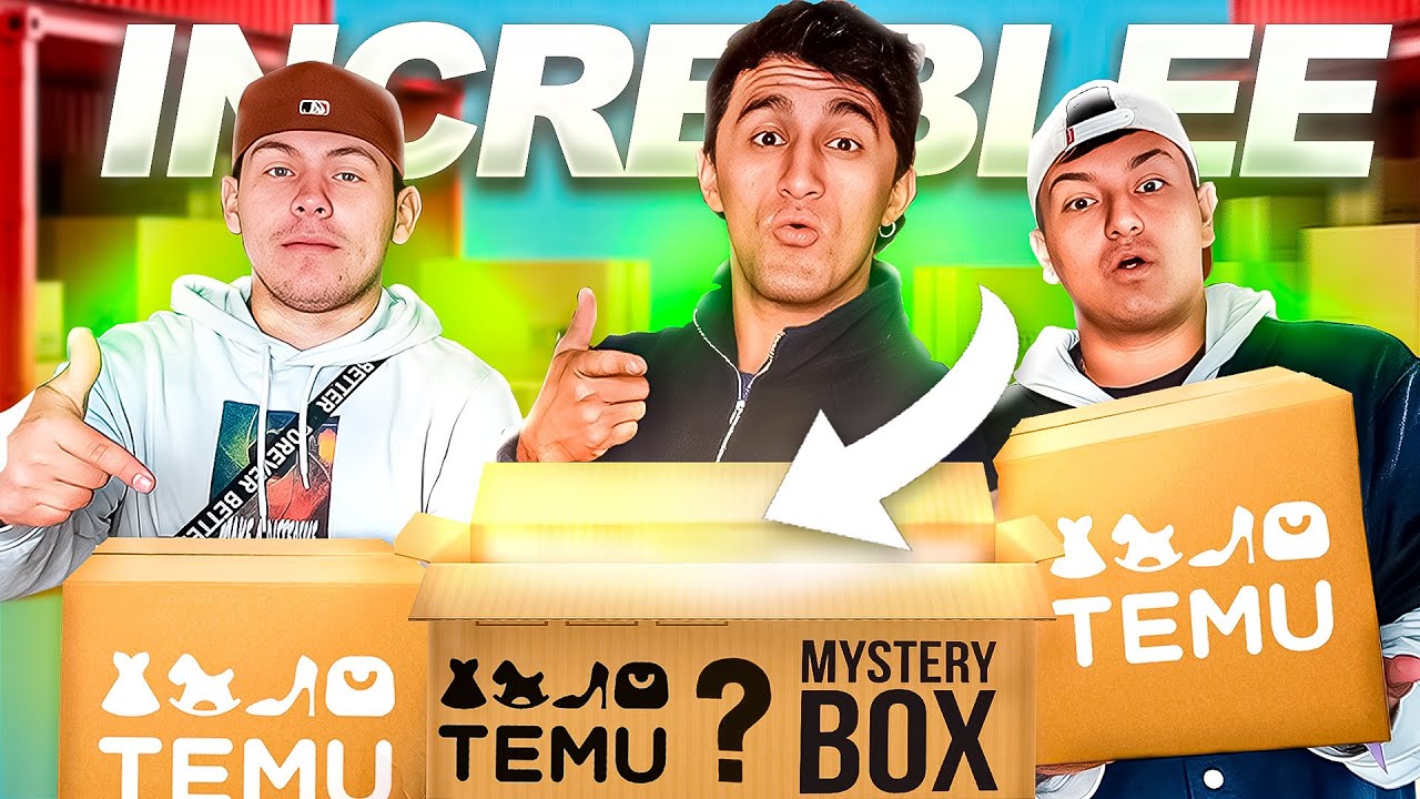 ARMÉ 4 CAJAS MISTERIOSAS DE TEMU PARA MIS AMIGOS