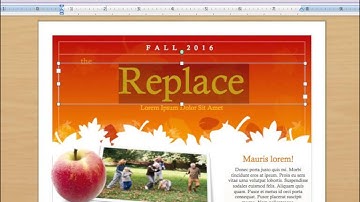 Create a Newsletter Using Microsoft Word Templates