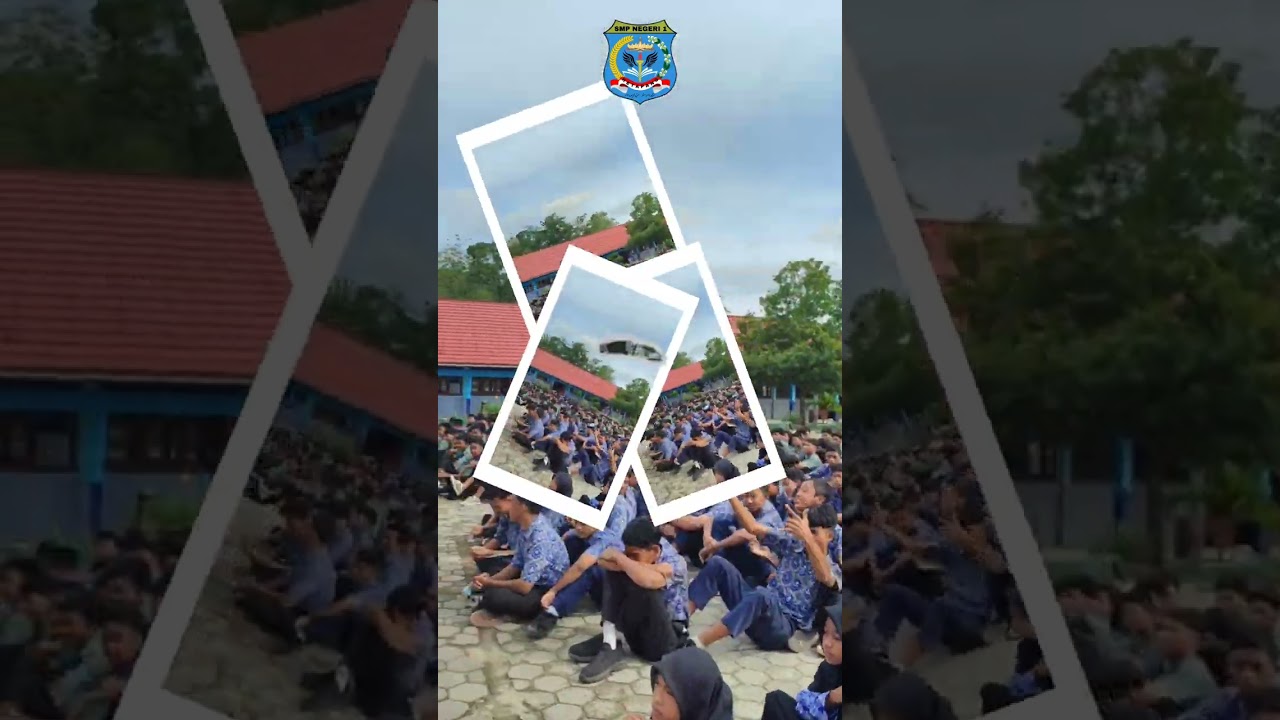 Penyampaian Visi dan Misi Ketua dan Wakil Ketua OSIS SMP NEGERI 1 Ketapang Periode 2025/2026