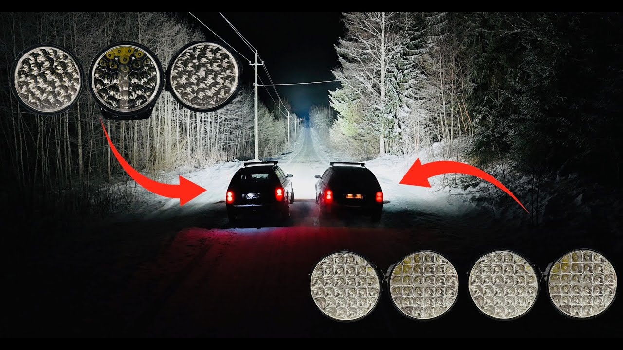 Тестирование Purelux 9110 против w-light w9