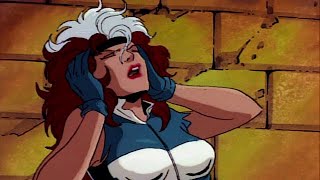 Rogue Screaming in X-Men: The Animated Series