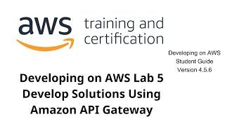 Famous Developing on AWS   Lab 5   Develop Solutions Using Amazon API Gateway Wealth