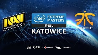 Video IEM Katowice 2020: NaVi vs Fnatic from Турниры CS:GO Live, Katowice, Poland