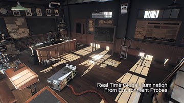 Real-time GI Environment Probe - UNIGINE 2.3